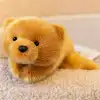 Very precious, soft and fragrant, brown bear magnetic refrigerator sticker, plush doll, toy table companion doll, cute and fun gift choice, magnetic sticker plush doll, switch decoration, home cute wall-mounted style Specification image